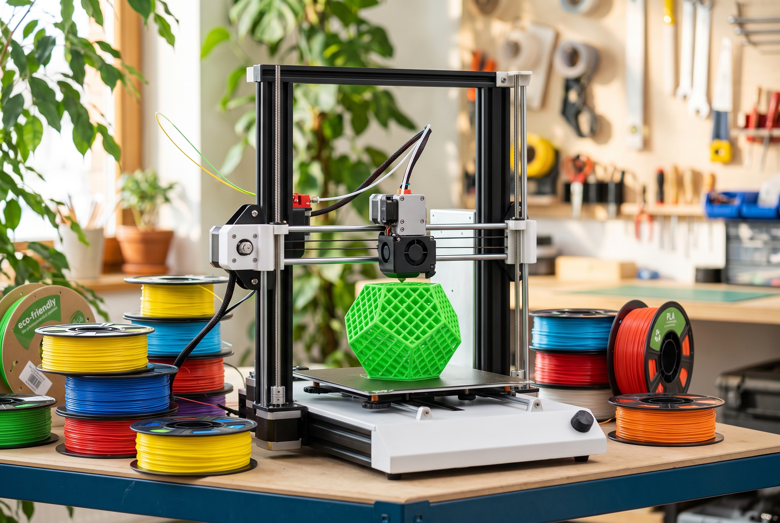 3D Printer using Eco PLA Filament